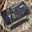 Гаманець тактичний/барсетка, сумка чоловіча органайзер для документів EDC Roco Tactical Black - зображення 2