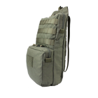 Тактичний рюкзак на плитоностку, утилітарний підсумок під гідратор ROCO tactical Кордура 1000D олива - зображення 3