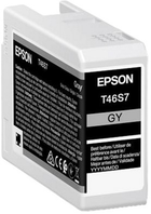 Tusz Epson T46S7 25 ml Gray (8715946680880) - obraz 1