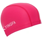 Шапочка для плавання YINGFA C0077 Малиновий