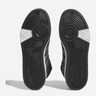 Zimowe sneakersy męskie na platformie wysokie ocieplane Adidas Hoops 3.0 Mid Wtr HR1440 39.5 (6UK) 24.5 cm Czarne (4065426098945) - obraz 6