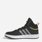 Zimowe sneakersy męskie na platformie wysokie ocieplane Adidas Hoops 3.0 Mid Wtr HR1440 44.5 (10UK) 28.5 cm Czarne (4065426099034) - obraz 4