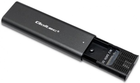Корпус / кишеня для накопичувачів Qoltec M.2 SSD NVME PCI-E USB typ C 50312 (5901878503127) - зображення 2