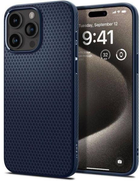 Etui plecki Spigen Liquid Air do Apple iPhone 15 Pro Max Navy Blue (8809896749121) - obraz 1