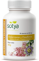 Дієтична добавка Sotya Valeriana y Pasiflora 450 мг 90 капсул (8427483018070) - зображення 1