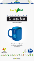Трав'яний чай Novadiet Herbodiet Descanso Feliz 20 шт (8425652001519) - зображення 1