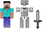 Фігурка Mattel Minecraft Steve Diamond Level 14 см (194735114634) - зображення 1