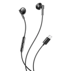 Наушники XO EP61 TRANSSION Bluetooth connection Lighting flat ear metal headphones Black