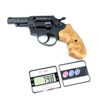 Револьвер под патрон Флобера Safari 431 М рукоятка бук калибр 4мм - изображение 8