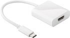 Adapter Goobay USB-C HDMI Biały (4040849662591) - obraz 1