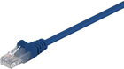 Kabel Goobay CAT 5e U/UTP krosowy 10 m Niebieski (4040849683459)