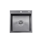 Кухонная мойка KRONER Derby KRP PVD - 5050HM (2,5/0,5 мм)