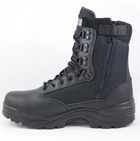 Тактичні берці Mil-Tec Tactical Boots With YKK Zipper Black Розмір 41 (26,5 см) Waterproof зі змійкою - зображення 1