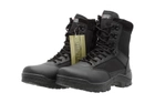 Тактичні берці Mil-Tec Tactical Boots With YKK Zipper Black Розмір 41 (26,5 см) Waterproof зі змійкою - зображення 3