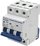 Автоматичний вимикач Qoltec C63 Запобіжник AC 63 A 3P (5901878525952) - зображення 1