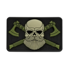 Нашивка M-Tac Bearded Skull 3D ПВХ 2000000020969