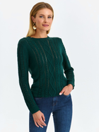 Sweter damski krótki Top Secret SSW3617ZI 42 Zielony (5903411529076) - obraz 1