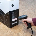 Сканер штрих-кодів Qoltec Laser 1D, 2D, USB Чорний (50863) (5901878508634) - зображення 8
