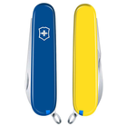 Швейцарський ніж Victorinox BANTAM UKRAINE 84мм/8 функцій, синьо-жовті накладки - зображення 6