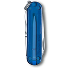 Швейцарский нож Victorinox CLASSIC SD UKRAINE 58мм/7 функций, желто-синие полупрозрачные накладки - изображение 5