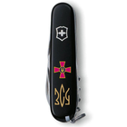 Швейцарский нож Victorinox CLIMBER ARMY 91мм/14 функций, черные накладки, Эмблема ЗСУ + Трезубец ЗСУ - изображение 3