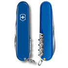 Швейцарский нож Victorinox HUNTSMAN 91мм/15 функций, синие накладки - изображение 3