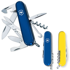 Швейцарский нож Victorinox CLIMBER UKRAINE 91мм/14 функций, сине-желтые накладки - изображение 1