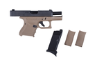 Пістолет WE Glock E27 Gen 4 GBB Tan (Страйкбол 6мм) - зображення 4