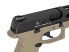 Пістолет ICS BLE-XFG GBB Black/Tan (Страйкбол 6мм) - зображення 3