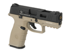 Пістолет ICS BLE-XFG GBB Black/Tan (Страйкбол 6мм) - изображение 5