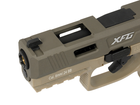 Пістолет ICS BLE-XFG GBB Black/Tan (Страйкбол 6мм) - зображення 9