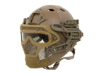 Шолом EMERSON з металевою маскою система G4 TAN (муляж) - зображення 5