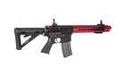 Штурмова гвинтівка Specna Arms M4 SA-B141 Red Edition Red/Black (Страйкбол 6мм) - зображення 7