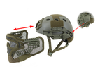 Шолом EMERSON з металевою маскою система G4 MULTICAMO (муляж) - изображение 8