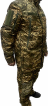 Куртка зимняя утепленная/усиленная тактическая теплая ЗСУ УКР ПИКСЕЛЬ MAX-SV - 8113 XL - изображение 2