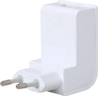 Зарядний пристрій для телефона Energenie Universal USB charger 2.1 A White (8716309102636) - зображення 2