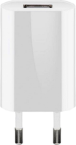 Ładowarka do telefonów Goobay USB 1 A White (4040849449505) - obraz 1
