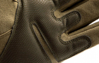 Перчатки тактические без пальцев летние для ВСУ c защитой на костяшках армейские XL/10 Хаки - изображение 4