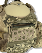 Рюкзак штурмовой Stryker Пиксель крепления паук для шлема 15л - изображение 4