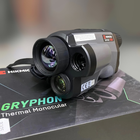 Тепловізійний монокуляр HikMicro Gryphon GH35L LRF, 1800 м, 35 мм, лазерний далекомір (600 м), цифрова камера 1080p, Wi-Fi - зображення 9