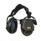 Активні захисні навушники Sordin Supreme Pro-X Neckband Olive із заднім тримачем під шолом - изображение 4