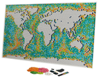 Zestaw klocków LEGO Art Mapa świata 11695 elementów (31203) - obraz 3