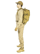 Тактический штурмовой рюкзак Eagle BL003 Койот (Песочный) - изображение 5