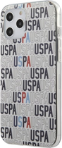 Панель U.S. Polo Assn Tie & Logo Mania Collection для Apple iPhone 12 Pro Max White (3700740487433) - зображення 1