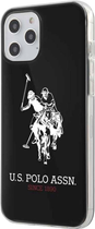 Etui U.S. Polo Assn Shiny Big Logo Collection do Apple iPhone 12 Pro Max Black (3700740487525) - obraz 1