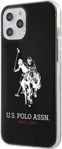 Etui U.S. Polo Assn Shiny Big Logo Collection do Apple iPhone 12 Pro Max Black (3700740487525) - obraz 1