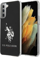 Панель U.S. Polo Assn Shiny Big Logo для Samsung Galaxy S21 Black (3700740497029) - зображення 1