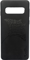Панель Wilma Ocean Manta для Samsung Galaxy S10 Black (8121040248954) - зображення 1