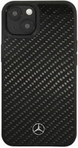 Etui Mercedes Dynamic Line do Apple iPhone 13 mini Black carbon (3666339020170) - obraz 1