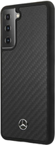 Etui Mercedes Carbon Dynamic Line do Samsung Galaxy S21 Black (3700740497920) - obraz 1